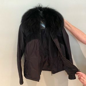 Prada black snow ski set